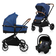 Lionelo Mika 3in1 Blue Navy — Multi-function pram