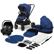 Lionelo Mika 3in1 Blue Navy — Multi-function pram