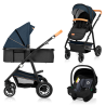 Lionelo Amber 3in1 Blue Navy — Multi-function pram