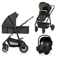 Lionelo Amber 3in1 Grey Graphite — Multi-function pram