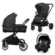 Lionelo Mika 3in1 Grey Graphite — Multi-function pram