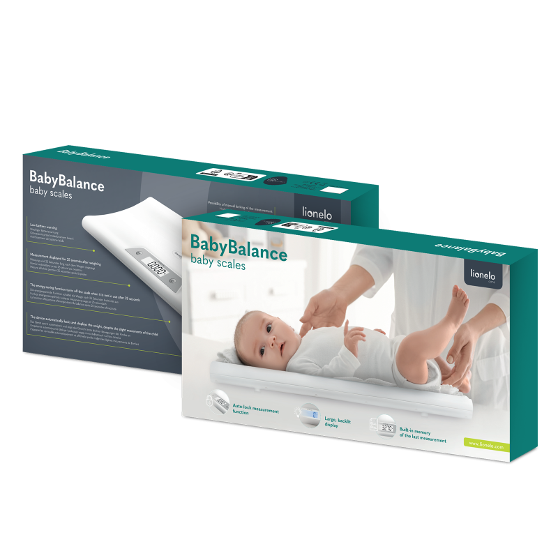 Lionelo Babybalance White — Baby scales