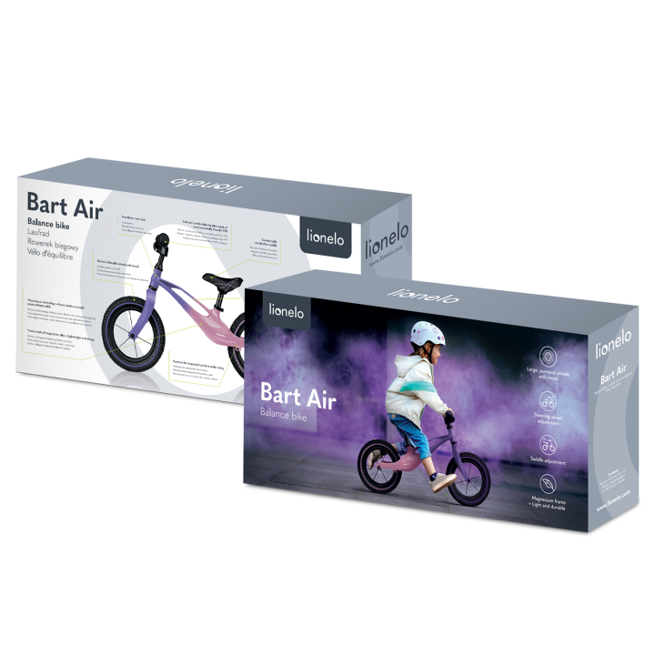 Lionelo Bart Air Pink Violet — Balance bike