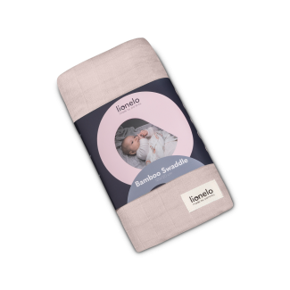 Lionelo Bamboo Swaddle Beige Sand — Swaddle for baby