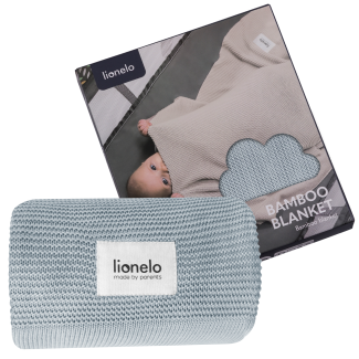 Lionelo Bamboo Blanket Grey — Blanket