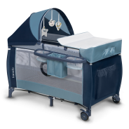 Lionelo Sven Plus Blue Navy — Cot 2in1