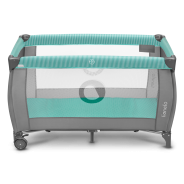 Lionelo Sven Plus Turquoise/Grey — Cot 2in1