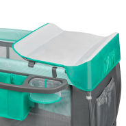 Lionelo Sven Plus Turquoise/Grey — Cot 2in1