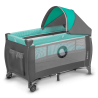 Lionelo Sven Plus Turquoise/Grey — Cot 2in1