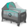 Lionelo Sven Plus Turquoise/Grey — Cot 2in1