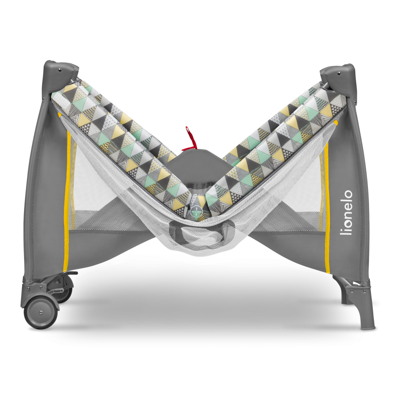 Lionelo Sven Plus Yellow Scandi — Cot 2in1