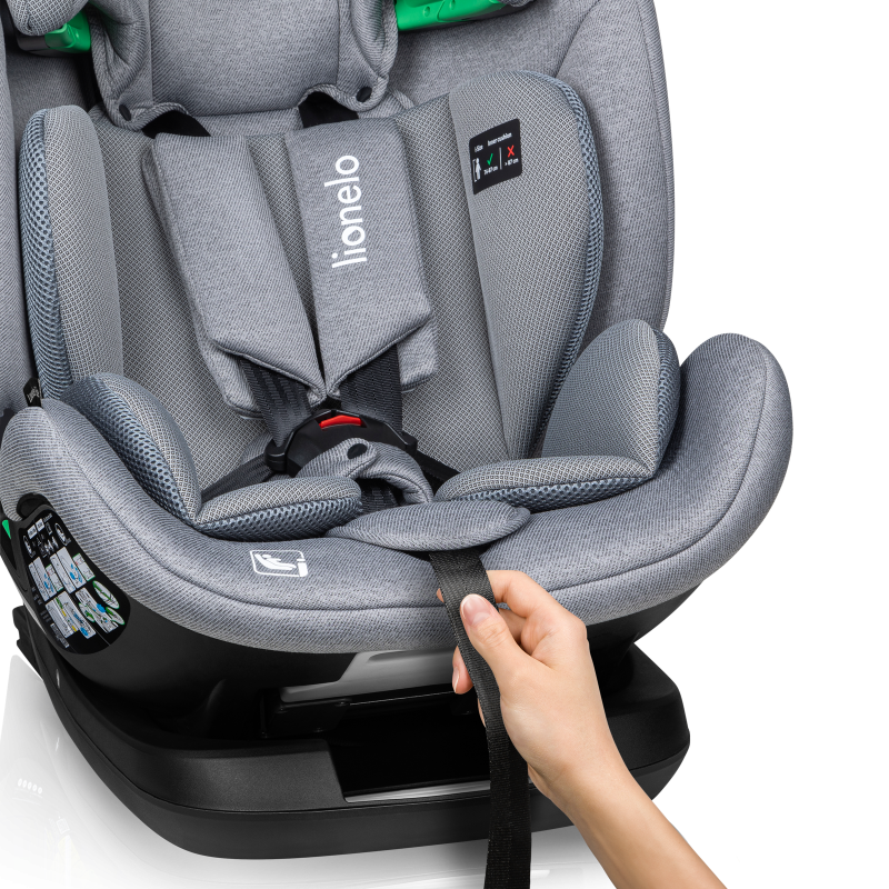 lionelo Lavender i-Size Grey Stone — Child safety seat