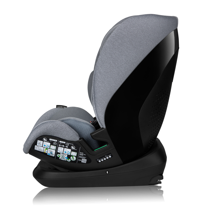 lionelo Lavender i-Size Grey Stone — Child safety seat