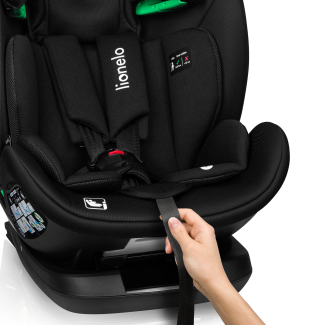 Lionelo Lavender i-Size Black Carbon — Child safety seat