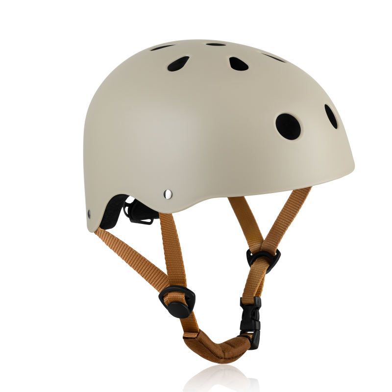 Lionelo Helmet Beige Sand — Bike helmet