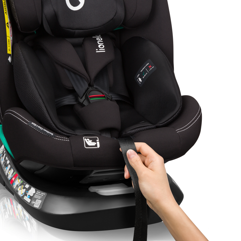 Lionelo Bastiaan One i-Size Black Carbon — Child safety seat