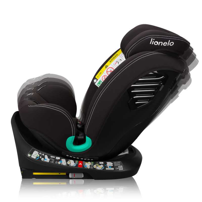 Lionelo Bastiaan One i-Size Black Carbon — Child safety seat