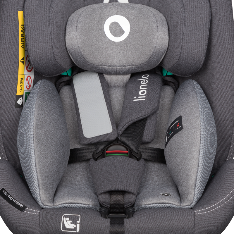 Lionelo Bastiaan One i-Size Grey Stone — Child safety seat