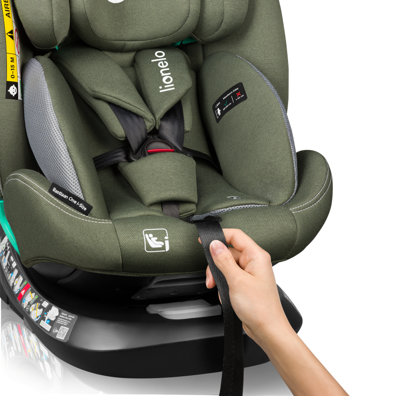 Lionelo Bastiaan One i-Size Green Olive — Child safety seat