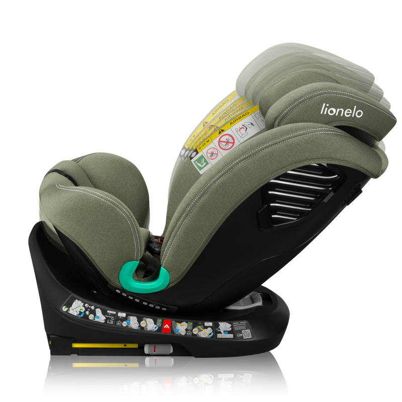 Lionelo Bastiaan One i-Size Green Olive — Child safety seat