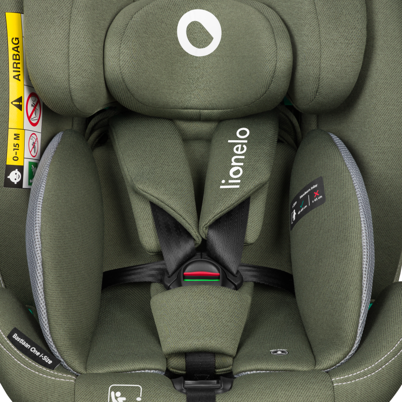 Lionelo Bastiaan One i-Size Green Olive — Child safety seat