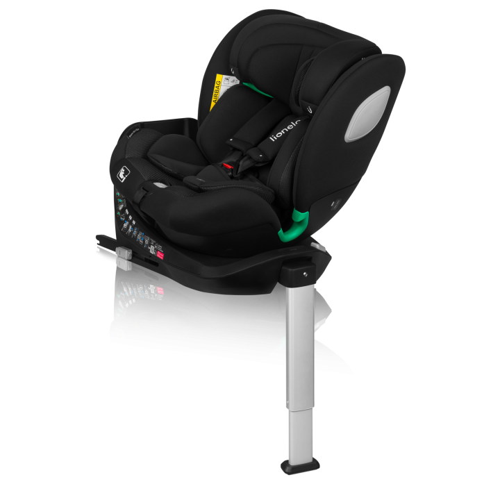 Lionelo ​​Braam Air i-Size Black Carbon — Child safety seat