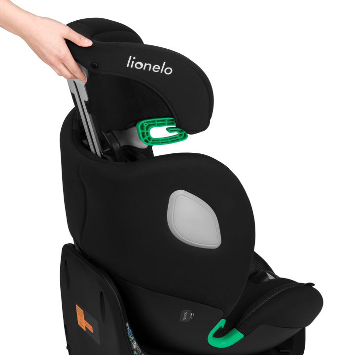 Lionelo ​​Braam Air i-Size Black Carbon — Child safety seat