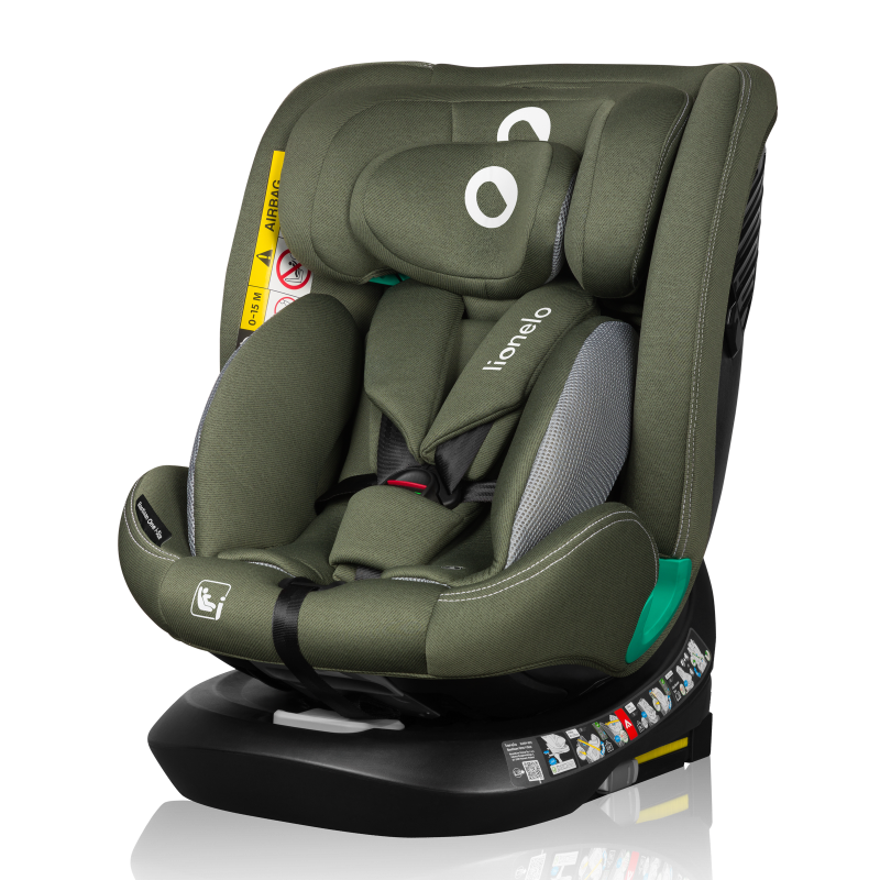 Olive green car seat and stroller on sale