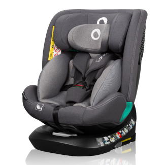 Lionelo Bastiaan One i-Size Grey Stone — Child safety seat