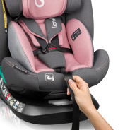 Lionelo Bastiaan One i-Size Pink Rose — Child safety seat