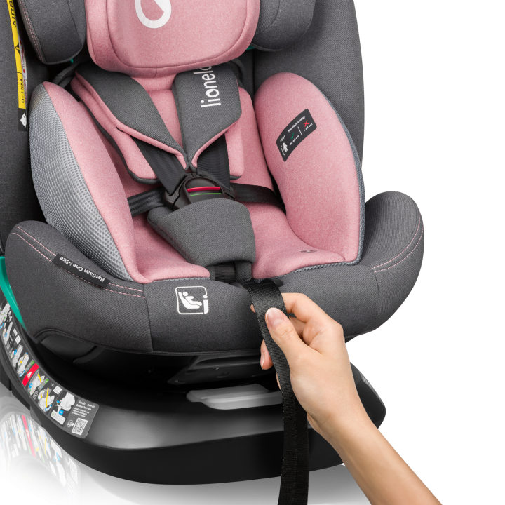 Lionelo Bastiaan One i-Size Pink Rose — Child safety seat