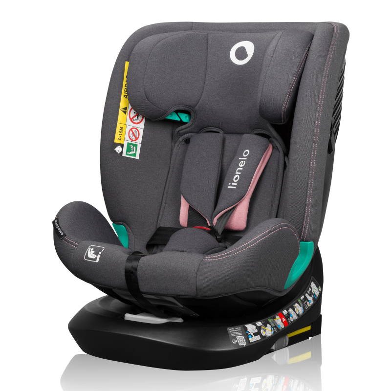 Lionelo Bastiaan One i-Size Pink Rose — Child safety seat