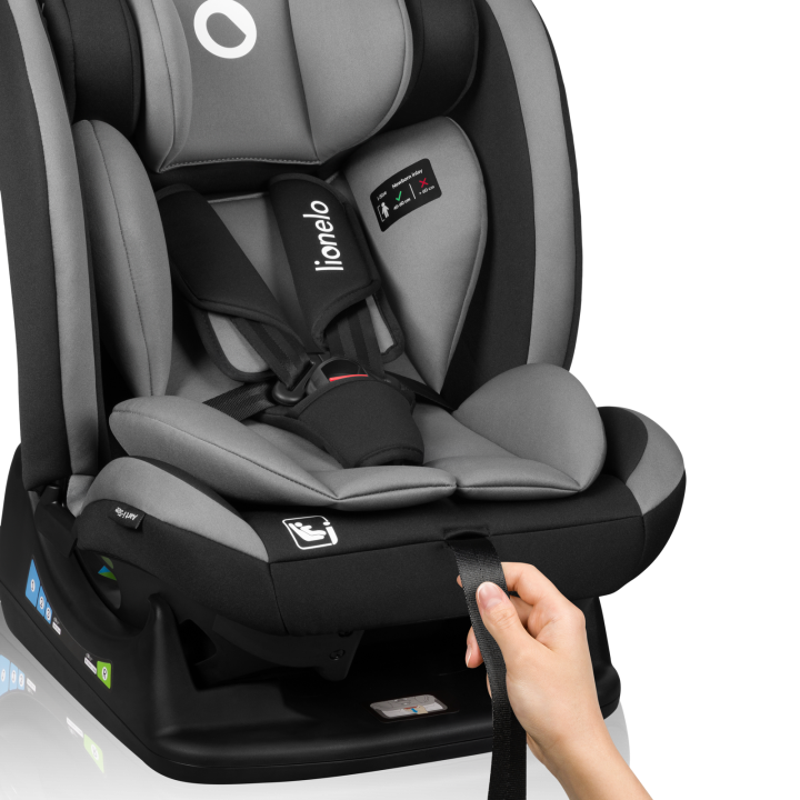 Lionelo ​​Aart i-Size Grey Graphite — Child safety seat