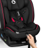 lionelo ​​Aart i-Size Black Carbon Red — Child safety seat