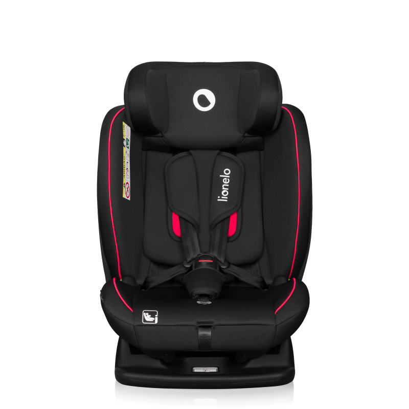 lionelo ​​Aart i-Size Black Carbon Red — Child safety seat