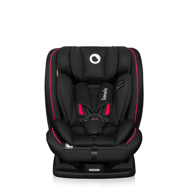 lionelo ​​Aart i-Size Black Carbon Red — Child safety seat