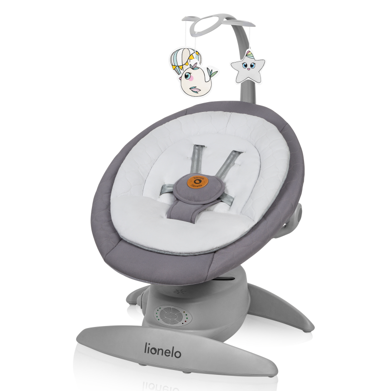 Lionelo Mell Grey Stone — Bouncer - rocker