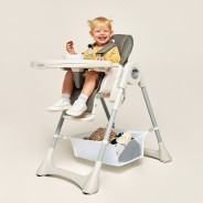 Lionelo Zanna Grey Stone — High chair