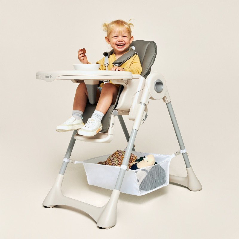 Lionelo Zanna Grey Stone — High chair