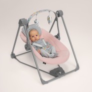 Lionelo Otto Pink Baby —Bouncer -rocker