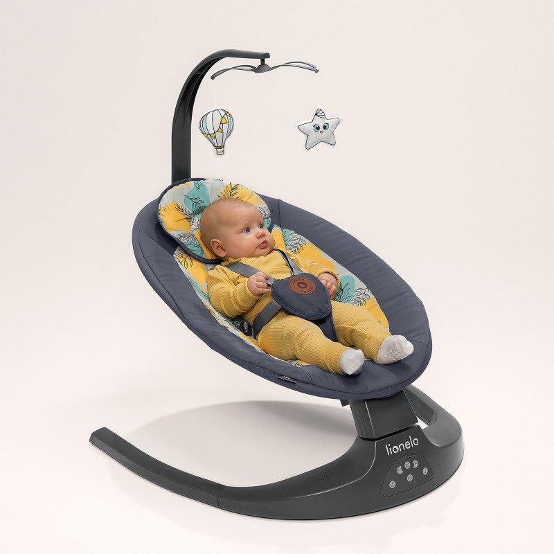 Lionelo Ralf Grey Graphite — Bouncer-rocker