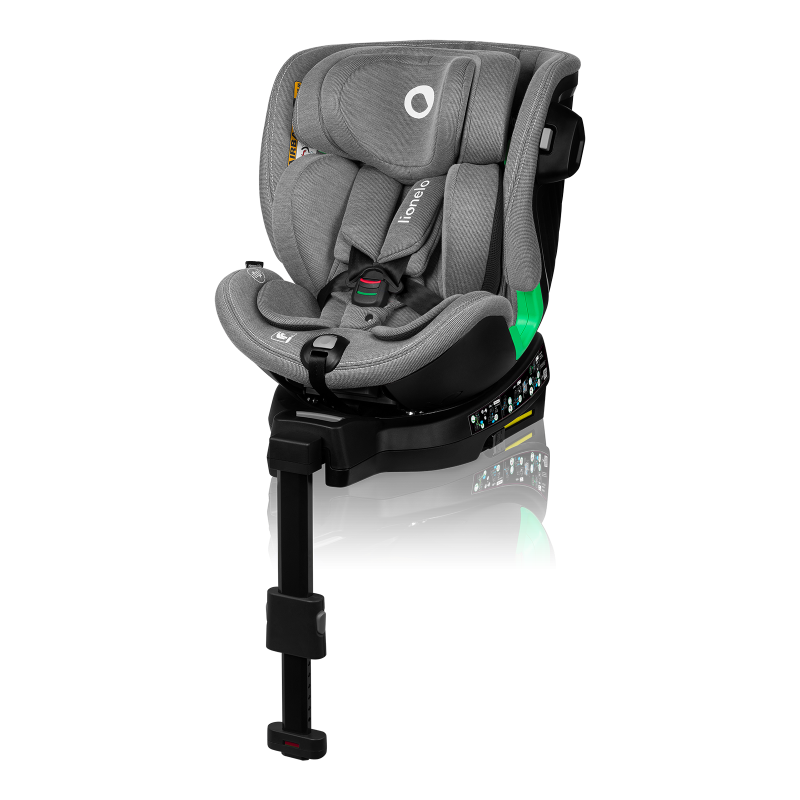 Lionelo ​​Harmony i-Size Grey Concrete Bamboo — Child safety seat