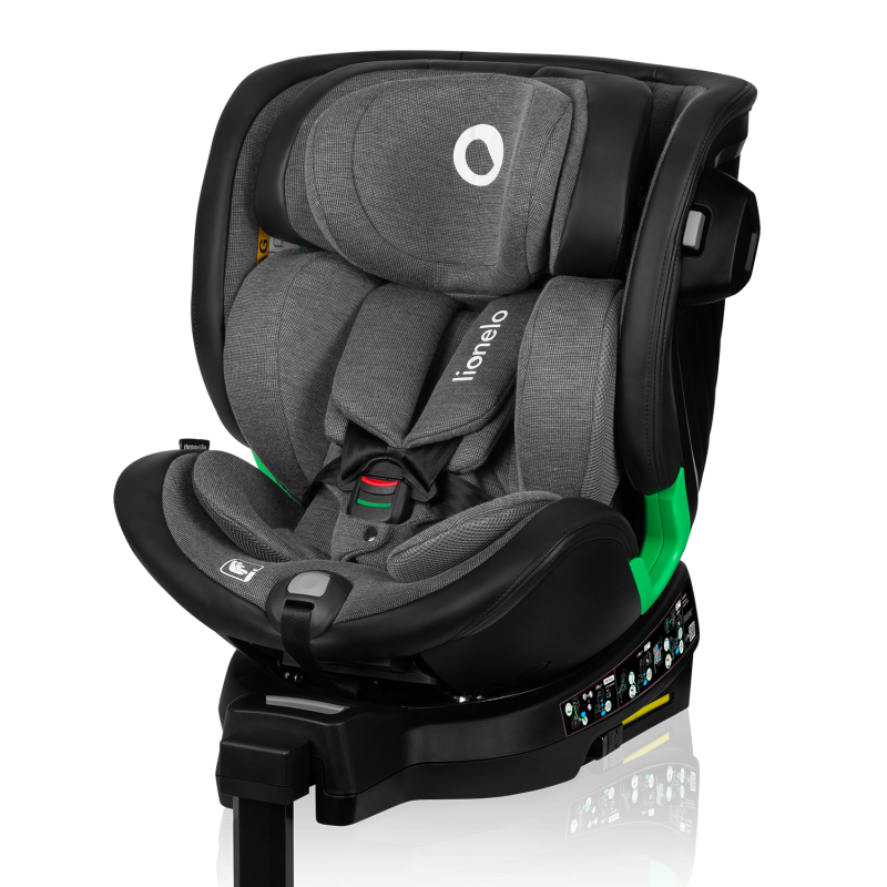 Lionelo ​​Harmony i-Size Grey Graphite Leather — Child safety seat