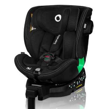 Lionelo ​​Harmony i-Size Black Carbon Bamboo — Child safety seat