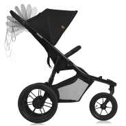 Lionelo Azura Black Onyx — Stroller