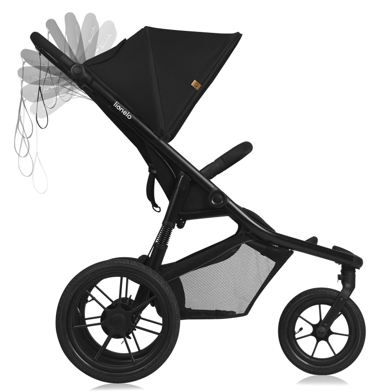 Lionelo Azura Black Onyx — Stroller