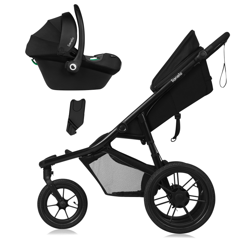 Lionelo Azura Black Onyx — Stroller