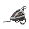 Lionelo Cama Grey Stone — bicycle trailer with stroller function