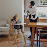 Lionelo Floris White Natural — High chair