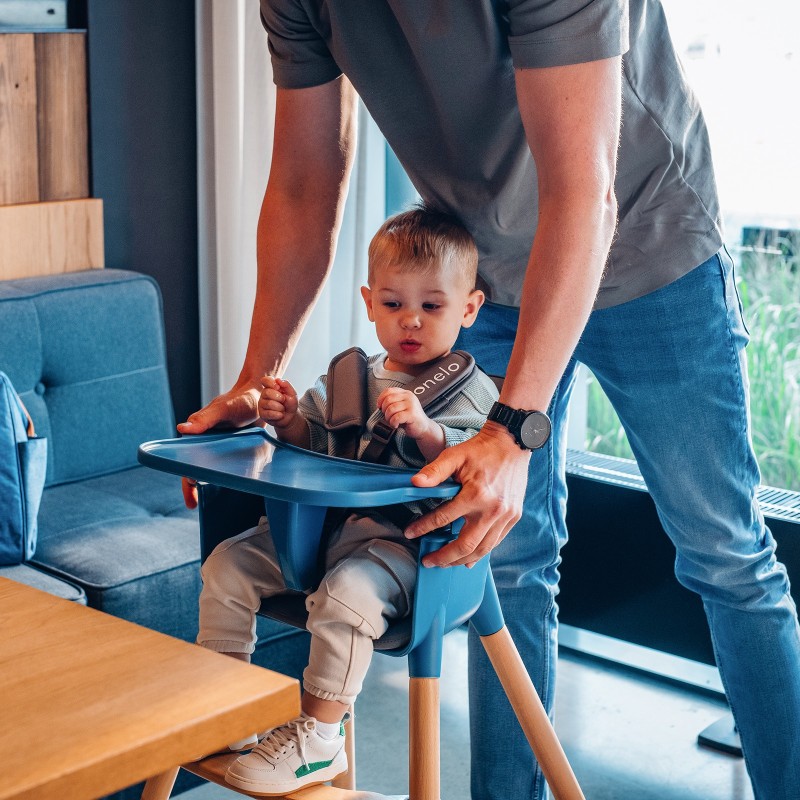 lionelo Koen Blue Sky — High chair